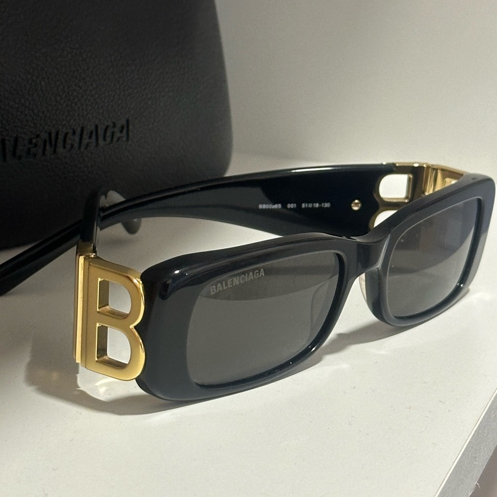 Balenciaga Rectangular Sunglasses - image 7
